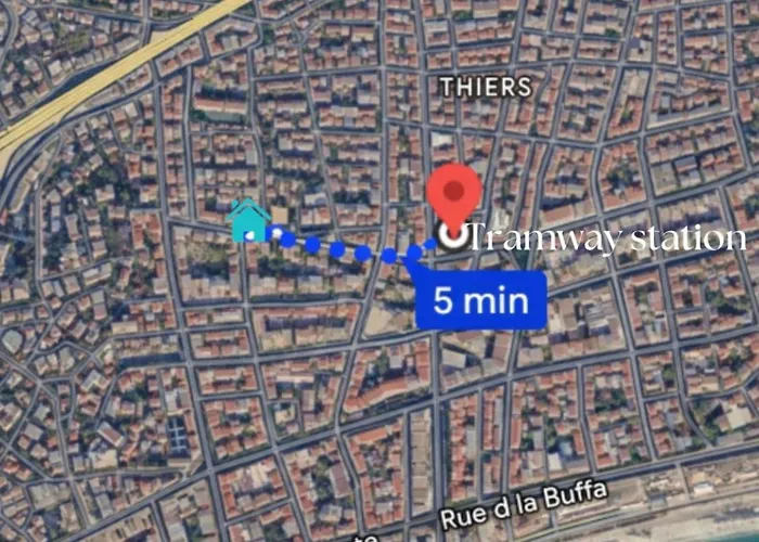 Appt Nice-centre Avec Parking Prive Proche Promenade Des نيس