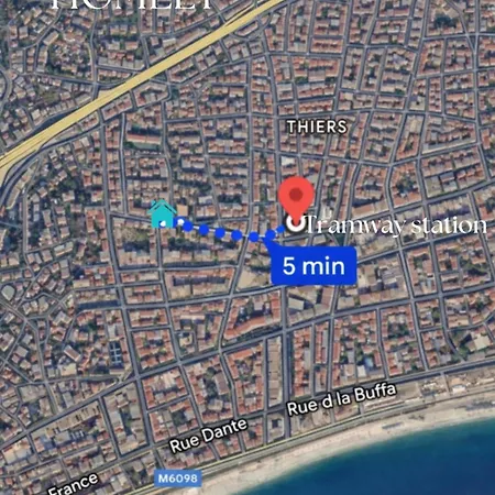 Appt Nice-centre Avec Parking Prive Proche Promenade Des Nice